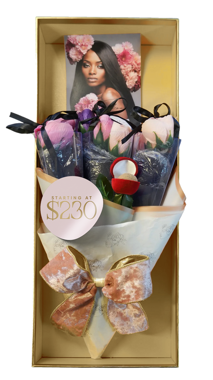 Valentine's Raw Bundle Bouquet Box